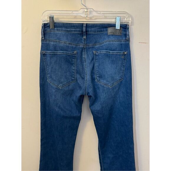 Mavi Jeans Devan Straight Leg Jeans in Mid Supersoft 28 - Picture 4 of 4
